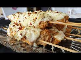 Cheesy Chicken Tikka Boti In White Sauce Cheesy Chicken Sticks By My Kitchen My Dish Withme In 2021 Chicken On A Stick Indian Food Recipes Vegetarian Cheesy Chicken