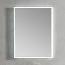 Blossom 24 X 36 Inch Mirror With Light Beta Frosted Sides