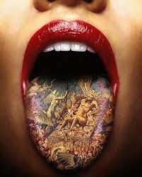 Amazing Tattoos Weird Tattoos Tongue Tattoo Tattoos