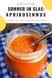 Aprikosenmus Ohne Zucker Einfaches Rezept In 2020 Rezepte Aprikosen Essen