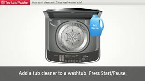 Press the power button to turn your washing machine on. Help Library Youtube Video Lg Top Load Washer Laundry Tub Cleaning In Lg Top Load Washing Machine Lg Hong Kong