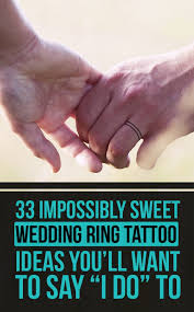 Looking for tattoo wedding ring ideas or the wedding band tattoo ideas? Wedding Ring Tattoo Ideas Diy Weddings