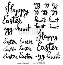 Instead of struggling for words, why not write a quote in your easter card this year? Happy Easter Egg Hunt Vector Photo Free Trial Bigstock