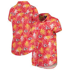 Check spelling or type a new query. Kansas City Chiefs Women S Floral Harmonic Button Up Shirt Red