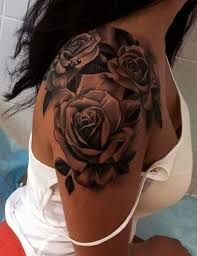 Husuf Com Rose Shoulder Tattoo Flower Tattoo Shoulder Shoulder Tattoos For Women