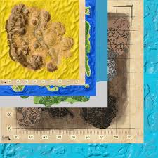 All The Ark Maps Layed On Top Of Each Other Measured Ingame More Stats In The Comments Ark