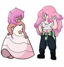 Creditos Baadalie No Instagram Steven Universe Rose Quartz And Mystery Girl Rose Quartz Steven Universe Steven Universe Comic Steven Universe