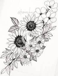 Tattoodrawing Tattoos Forearm Tattoos Tattoo Sunflower