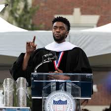 Boseman graduated from howard in 2000 with a bachelor of fine arts degree in theater. Chadwick Boseman Howard University Commencement Speech This Is Your Time The Light Of New Realization Shines Chadwick Boseman Chadwick Howard University