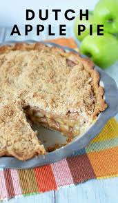 Tradiotional Dutch Apple Pie Recipe The Frugal Navy Wife Recipe Dutch Apple Pie Recipe Dutch Apple Pie Apple Pie Recipes