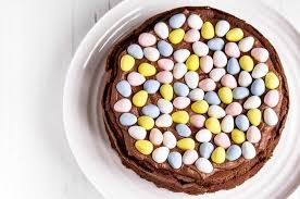 This recipe was first published in march of 2014 and is still the most fabulous peanut butter. Easter Egg Nest Cake Eat Little Bird