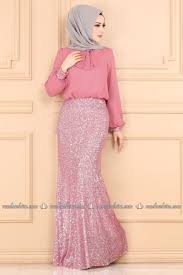 Yakasi Baglamali Balik Tesettur Abiye 3008ab368 Pudra Moda Selvim Moda Stilleri Elbiseler The Dress