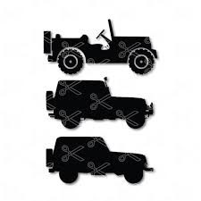 Download Jeep Svg And Dxf Cit Files