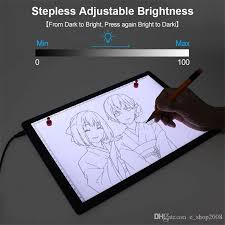 2020 A4 Led Drawing Tablet Digital Graphics Pad Usb Led Light Box Copy Board Electronic Art Graphic Painting Writing Table From E Shop2008 12 85 Dhgate Com