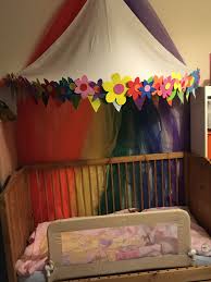 Rainbow Princess Thumblina Bed Canopy Foam Flowers Foam Crafts Ikea Bed