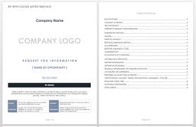 Free Request For Information Templates Smartsheet