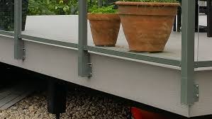 2 3/8 square fascia mount posts for cable system. Fascia Sidemount Gallery