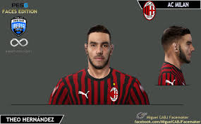 Cuenta oficial de theo hernández. Facepack Theo Y Lucas Miguel Cabj Pes 6 Faces Edition Facebook