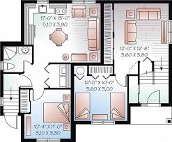 This plan has 3416 square feet of living space. House Plans With Basement Apartment