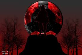 The other me wallpaper, tsukuyomi moon phase, hazuki, girl, brunette. Itachi Tsuekyomi Wallpaper Naruto