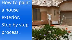 An unexpected color can give your home a big. How To Paint Exterior Of A Stucco House Youtube