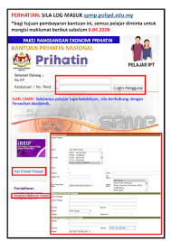Politeknik port dickson is a clinic in negeri sembilan. Page Rasmi Politeknik Port Dickson Memo Makluman Dari Jabatan Hal Ehwal Pelajar Politeknik Port Dickson Assalamualaikum Salam Sejahtera Kepada Semua Pelajar Politeknik Port Dickson Yang Berstatus Aktif Berkenaan Bantuan Prihatin