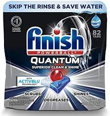 It gets my dishes clean. Finish Quantum 82ct Dishwasher Detergent Powerball Ultimate Clean Shine Dishwashing Tablets Dish Tabs Buy Online At Best Price In Uae Amazon Ae