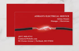 Electrician business cards high quality electrician business cards choose your favorite business card template from a variety of electrician business cards. Top 25 Electrician Business Cards From Around The Web