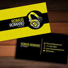 Start to welcome more customers, make sure you have business cards. Dj Needs Outstanding And Unique Business Card Design Business Card Contest 99designs