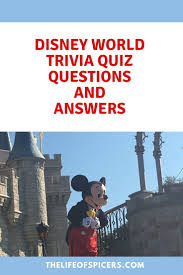 Book by november 21 and you can save on several different disney properties. Disney Quiz Printables The Life Of Spicers