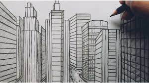 Get my 200 page tutorials book, only at lakes international comic art festival on 13th and 14th october! How To Draw Cityscape View Easy Youtube