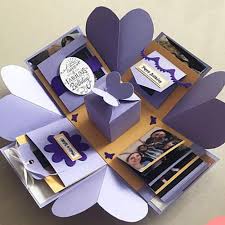 For the top layer of the. Handmade Explosion Birthday Card Bday Explosion Box