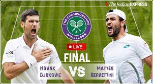 Tras el protocolario calentamiento dará comienzo la final. Wimbledon 2021 Highlights Djokovic Beats Berrettini To Secure 20th Grand Slam Sports News The Indian Express