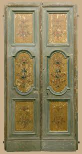 Original Antique Italian Lacquered And Decorated Doors Porte Del Passato In 2020 Painted Interior Doors Antique Doors Door Decorations