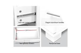 One perfect example of this is the chrysler modern 1 drawer nightstand. Artiss Bedside Table Zara High Gloss Nightstand White Kogan Com