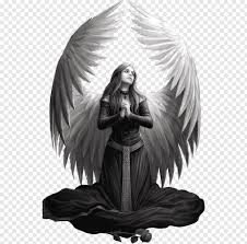 What are some good angel silhouettes for christmas? Images Of Fallen Angel Dark Anime Girl With Wings