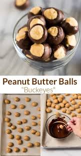 Peanut Butter Balls Buckeyes Recipe In 2020
