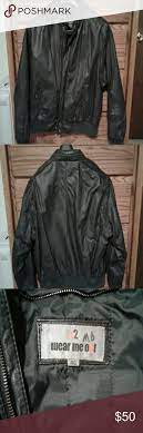 Men S U2 Wear Me Out Leather Bomber Jacket U2 Wear Me Out Black Bomber Style Jacket Warm Black Quilted Lining Leather Bomber Jacket Leather Bomber Zipper Hood