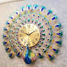 Grab as many as you want and access them and all their updates any time via your account Modern Wall Clock Peacock Design Novocom Top