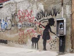 Bansky 83 Obras De Arte Taringa Street Art Banksy Wall Street Art Banksy Graffiti