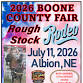 Rough Stock Rodeo — Boone County Fair