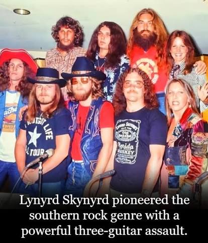 Did you know that Lynyrd Skynyrd brought Southern Rock to worldwide fame,  fusing blues, rock and country into a unique and recognizable sound?**  Their music is the soul of the American South,