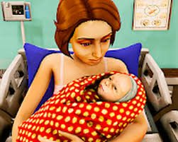 Take on the role of a mother Virtual Pregnant Mom Baby Care Mother Simulator Apk Free Download App For Android