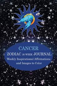 Blue, white, and sea green also work for this zodiac sign, while yellow is auspicious for success. Cancer Zodiac 30 Week Journal Weekly Inspirational Affirmations And Images To Color Zodiac Journals Hgbooks Wright Julia L Books Llc Hierographics 9781796459166 Amazon Com Books