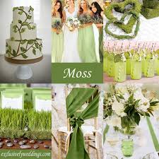Moss Green Wedding Color Theme Moss Green Wedding Green Themed Wedding Wedding Theme Colors
