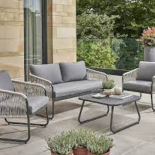 Kettler Kingston Lounge Set Metal Garden Furniture Webbs Garden Centre Lounge Furniture Metal Garden Furniture Outdoor Lounge Furniture