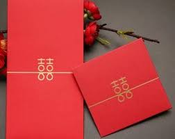 Chinese New Year Chinese Wedding Red Packets Money Envelopes With Chinese Koi Fish Fancy Carp Box Set Set Of 4