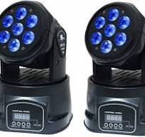 Amazon.com: XPC LEOYZ - 2 luces de cabeza móvil, 7 x 12 W ...