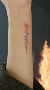 Pin By Peyman On B Delicate Flower Tattoo Small Forearm Tattoos Flower Tattoos