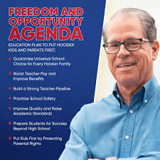 I just released my campaign's Education Plan, a part of my Freedom and  Opportunity Agenda. As a father and former school board member, I know  parents are the primary stakeholders in their